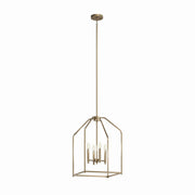 Madden 4-Light Foyer Chandelier in Champagne Bronze