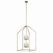 Madden 8-Light 24" Foyer Chandelier in Champagne Bronze