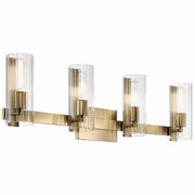 Jemsa 4-Light Bath Vanity Light in Champagne Bronze