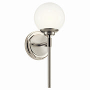 Benno Bath Sconce in Polished Nickel