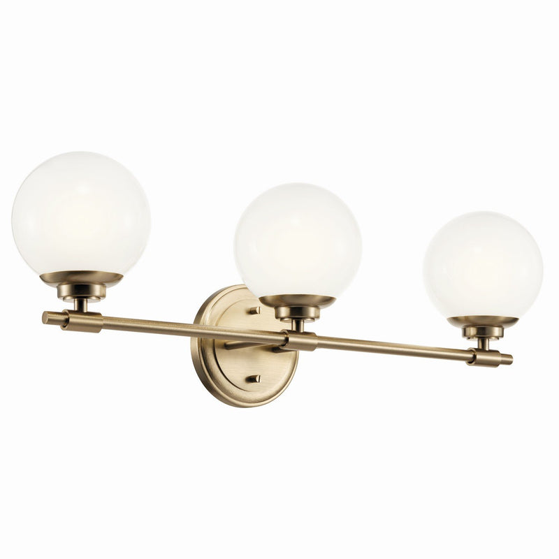 Benno 3-Light Bath Vanity Light in Champagne Bronze