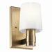 Adani One Light Wall Sconce in Champagne Bronze