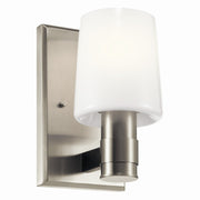 Adani Bath Sconce in Brushed Nickel