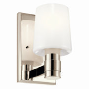 Adani Bath Sconce in Polished Nickel