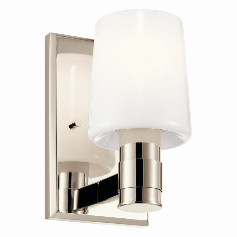 Adani Bath Sconce in Polished Nickel