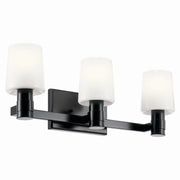 Adani 3-Light Bath Vanity Light in Black