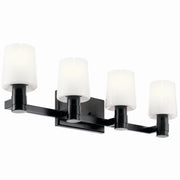 Adani 4-Light Bath Vanity Light in Black