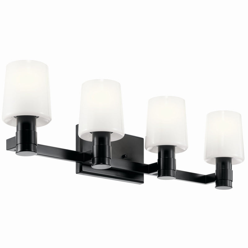 Adani 4-Light Bath Vanity Light in Black