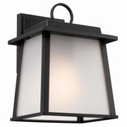 Noward Medium Outdoor Wall Lantern in Black