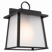 Noward Large Outdoor Wall Lantern in Black