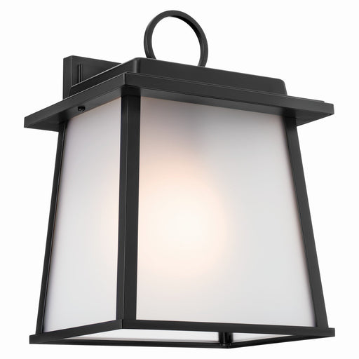 Noward Large Outdoor Wall Lantern in Black