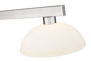 Cobalt 3 Light Billiard, Glass Shades (D14) in Brushed Nickel