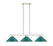 Players Billiard in Brushed Nickel