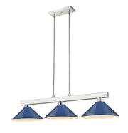 Players Billiard in Brushed Nickel