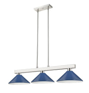Players Billiard in Brushed Nickel
