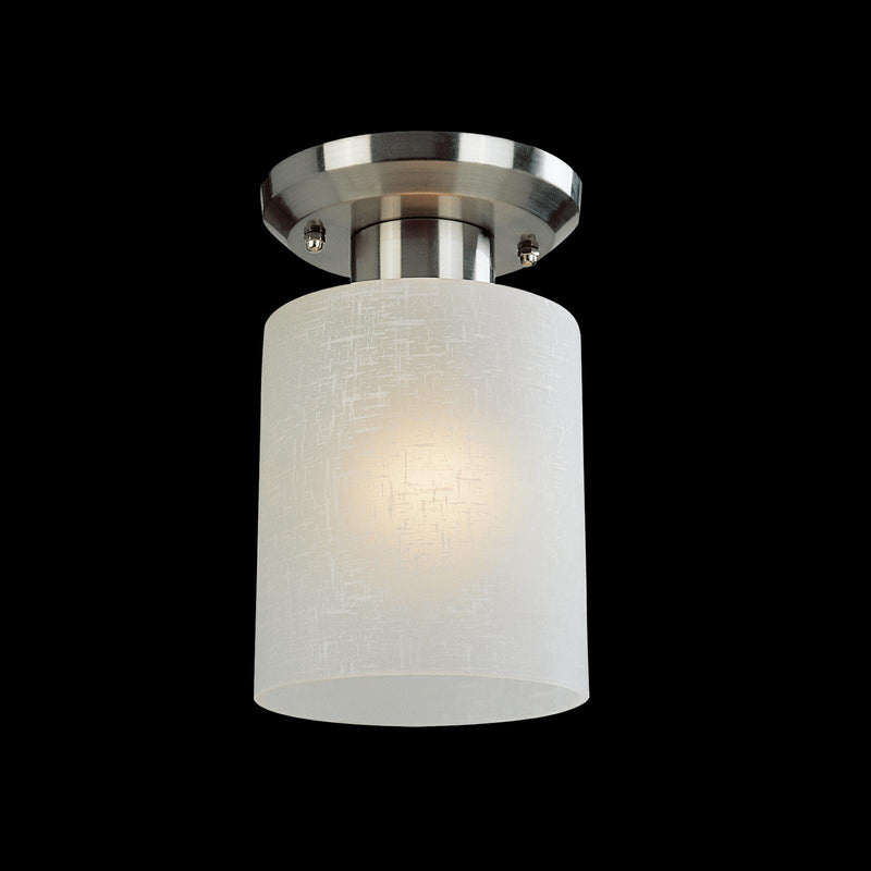 Cobalt 1 Light 5" Flush Mount in Brushed Nickel