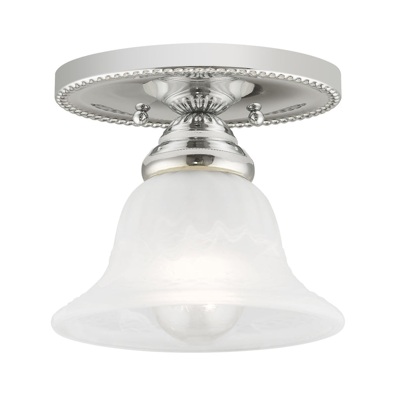Edgemont Semi-Flush Mount in Polished Chrome