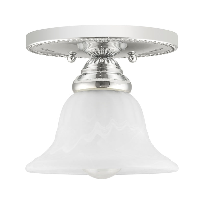 Edgemont Semi-Flush Mount in Polished Chrome