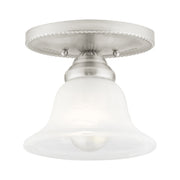 Edgemont Semi-Flush Mount in Brushed Nickel