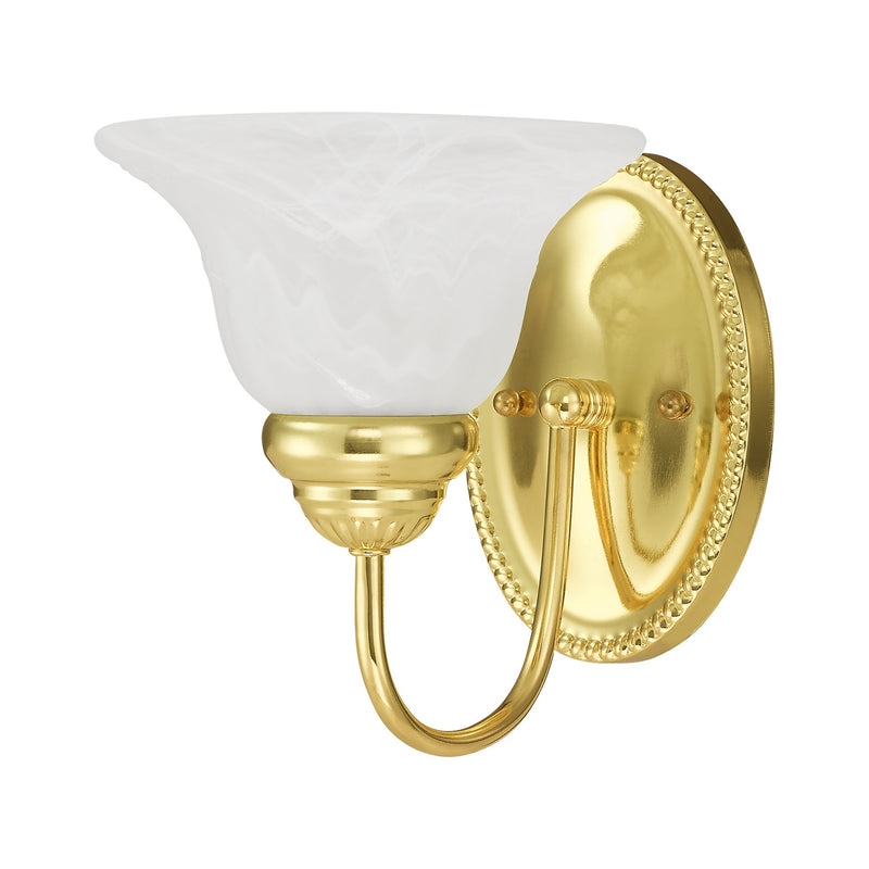 Edgemont Wall Sconce in Polished Brass