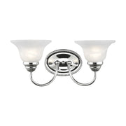 Edgemont 2-Light Bath Vanity Light in Polished Chrome