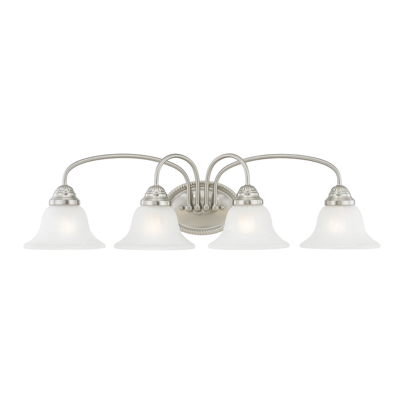 Edgemont 4-Light Bath Vanity Light in Brushed Nickel