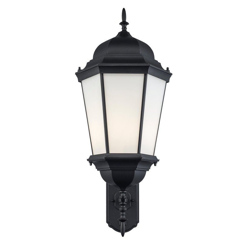 Eldlight 3-Light 29.8" Outdoor Wall Lantern in Black