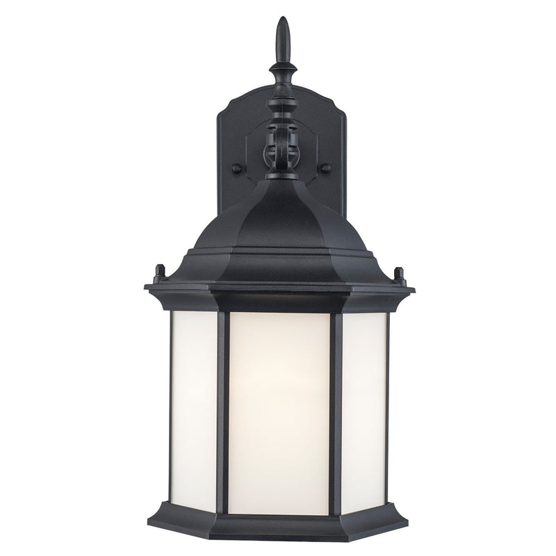 Eldlight 15.3" Outdoor Wall Lantern in Black