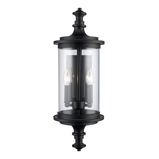 PathLume 2-Light Outdoor Wall Lantern in Black - Lamps Expo