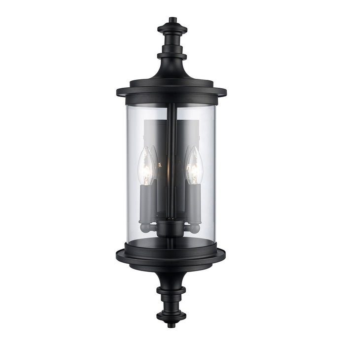 PathLume 2-Light Outdoor Wall Lantern in Black - Lamps Expo