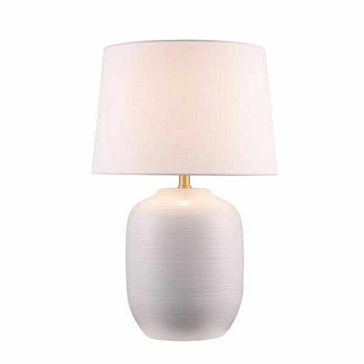 Fjord 1-Light 23" Table Lamp in White