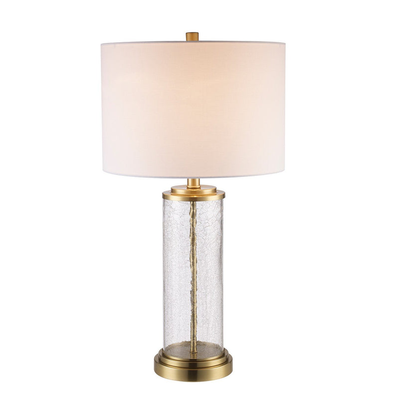 Tristesse 14" Table Lamp in Antique Gold