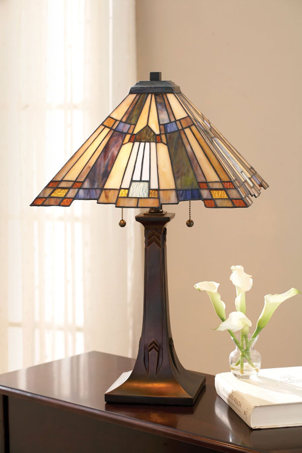 Inglenook 2-Light Table Lamp in Valiant Bronze