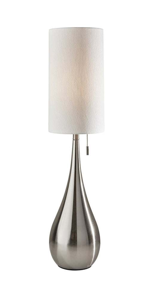 Christina Table Lamp in Brushed Steel