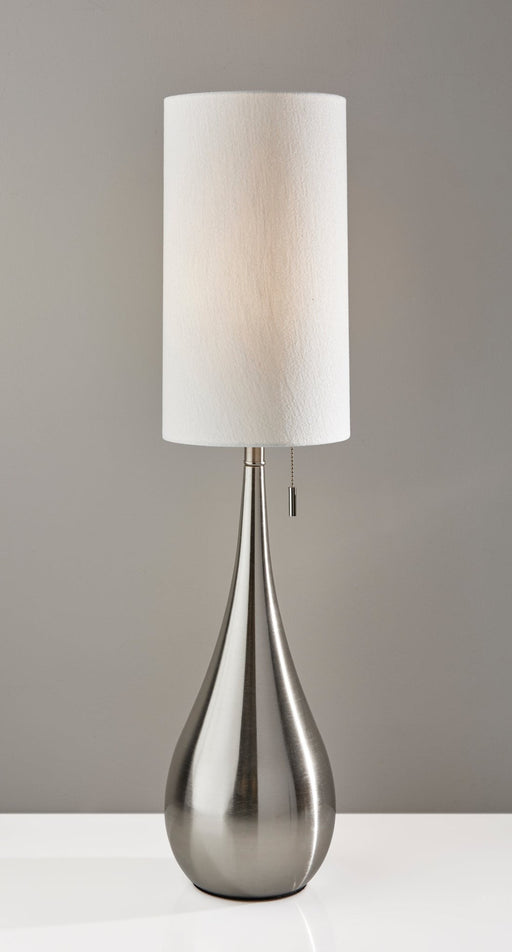 Christina Table Lamp in Brushed Steel