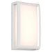 Montana LED Outdoor Wall Mount in White