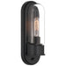 Magnolia One Light Outdoor Wall Mount in Black