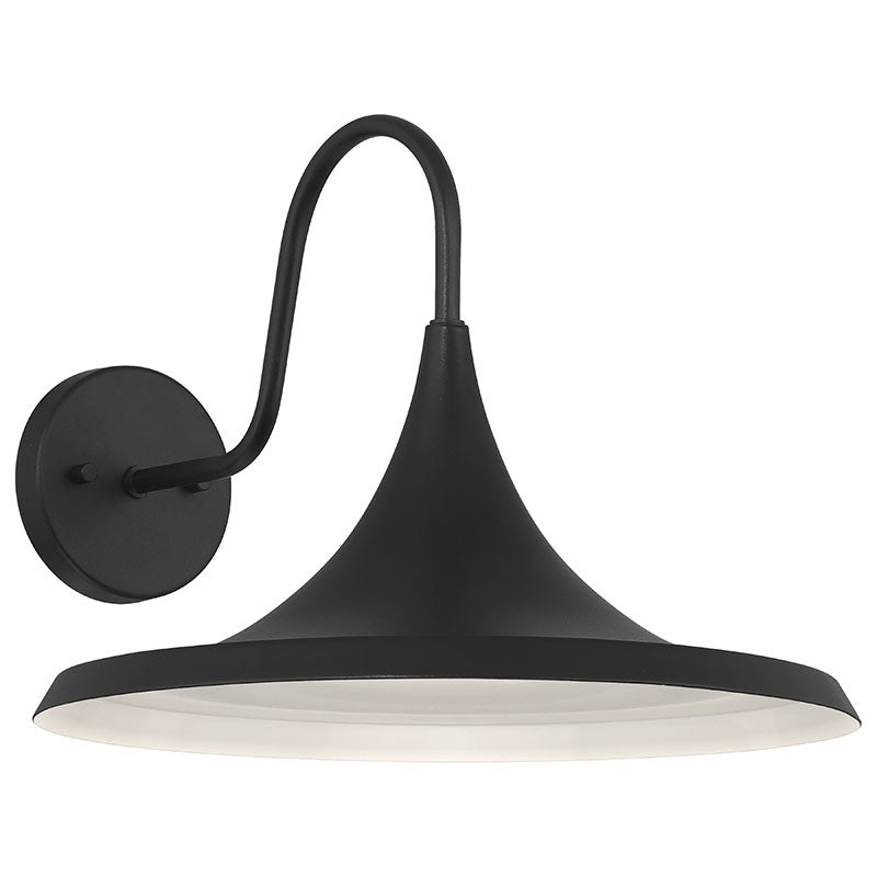 Pella LED Outdoor Wall Mount in Black
