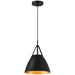 Tanner One Light Pendant in Matte Black