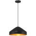 Prism One Light Pendant in Matte Black
