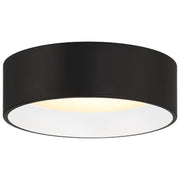 Cody Color Selectable LED Flush Mount in Matte Black