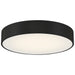 Como LED Flush Mount in Black