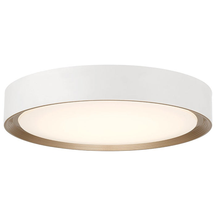 Malaga Color Selectable LED Flush Mount in Matte White