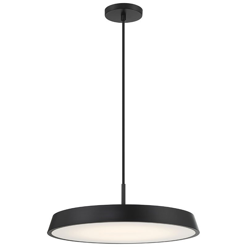 Tallinn LED Pendant in Matte Black
