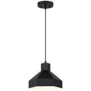 Poly Pendant in Matte Black