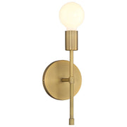 Iconic II G LED Bath Sconce in Antique Brushed Brass
