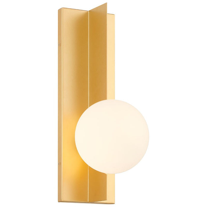 Euro LED Wall Sconce in Gold