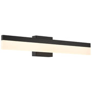 Loft Color Selectable 24" LED Bath Vanity Light in Matte Black