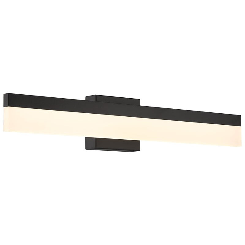 Loft Color Selectable LED Vanity in Matte Black