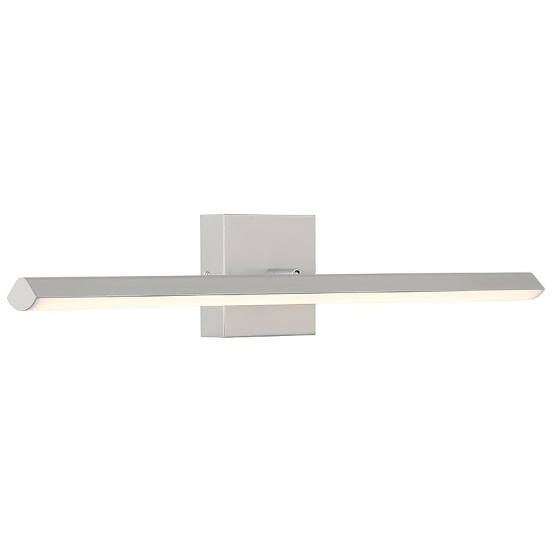 Float 18" LED Bath Vanity Light in Silver